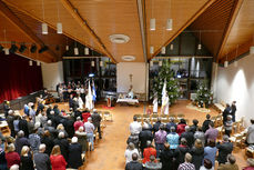 Feierliche Christmette im Haus des Gastes (Foto: Karl-Franz Thiede)